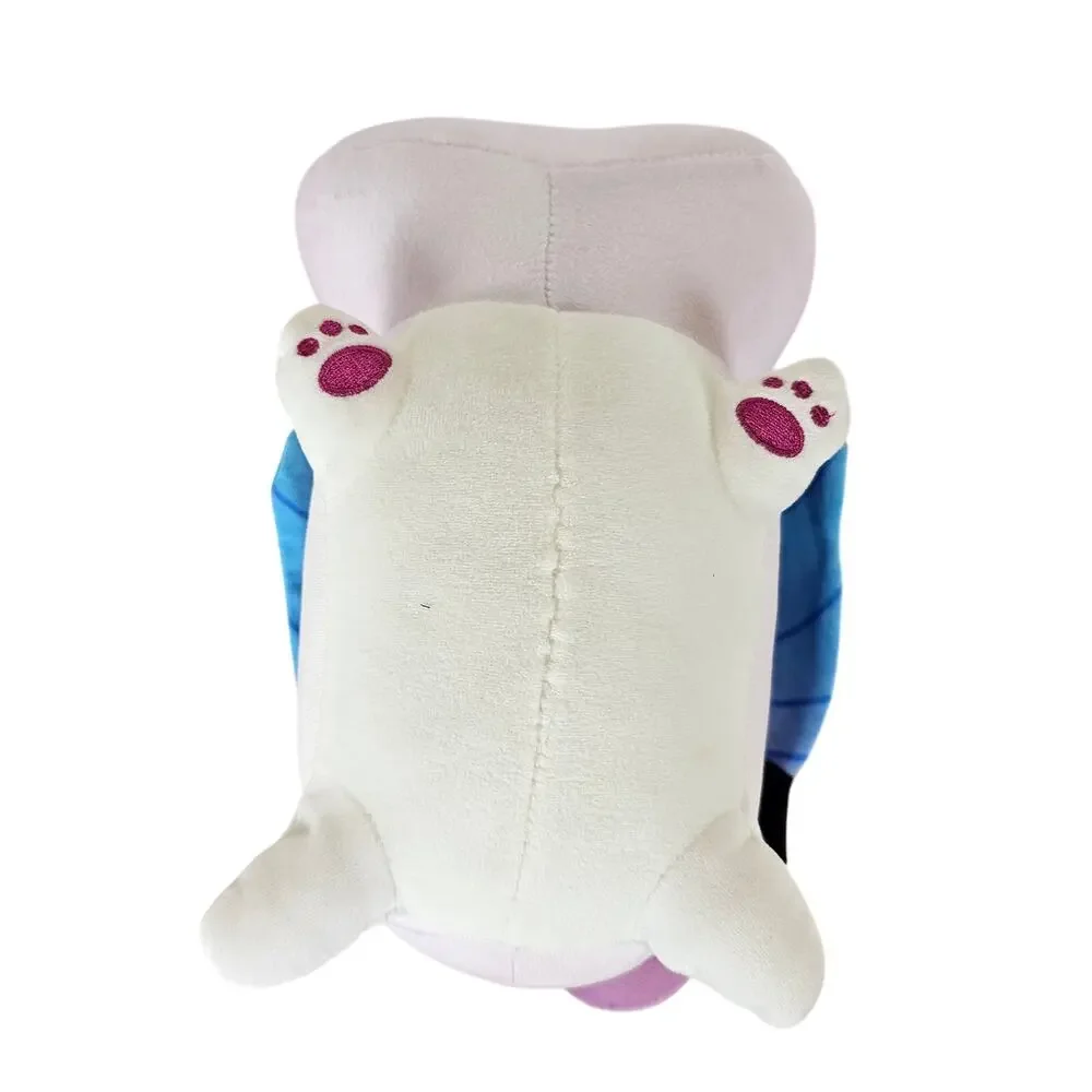 Kawaii Butterfly Unicorn Cat Plush Pillow Stuffed Animal 10” Soft Toy Purple